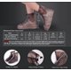 thumbnail image 2 of Cubiertas de zapatos impermeables, cubiertas de bota antideslizante reutilizables actualizadas, protectores de zapatos al aire libre lavables de PVC Covers-2xl Feliz Sencillez, 2 of 5