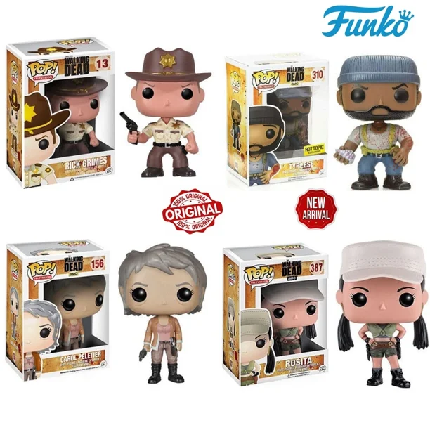 Funko Pop the Walking Dead Amc Rick Grimes 13# Daryl Dixon with
