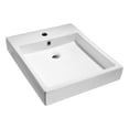 thumbnail image 2 of Spa World LS-AZ124 20.5 x 17 in. Deux Series Ceramic Vessel Sink - White, 2 of 7