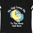 thumbnail image 4 of Inktastic Gigi Loves Me to the Moon and Back Boys or Girls Toddler T-Shirt, 4 of 5