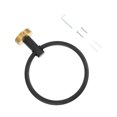 thumbnail image 3 of Minkissy Kitchen Accessories Towel Ring Black 1Pack, 3 of 8