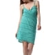 thumbnail image 5 of Mujeres Hollow Sunscreen Mini vestido correa de espagueti con cuello en V Bikini Cover up Kearding FS11282-02, 5 of 7