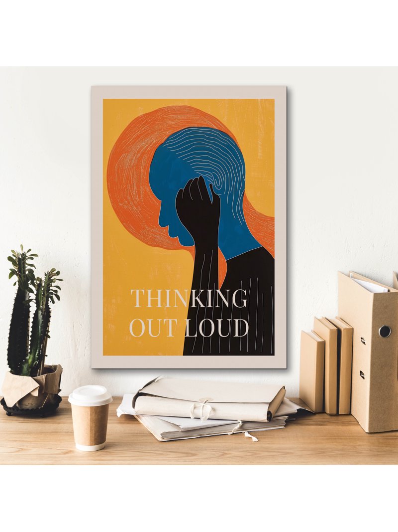Epic Graffiti 'Thinking Out Loud' by Andreas Magnusson Canvas Wall