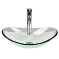 thumbnail image 3 of ELECWISH 24" Vanity Bathroom Cabinet with Mirror and Vessel Sink Bowl Faucet Combo Set, 3 of 10