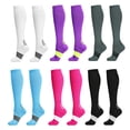 thumbnail image 5 of Domzle Men's Athletic Run Cushion Over-the-Calf Tube Socks Running, Work and Daily Wear. Gray, 5 of 5