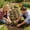 B, variant on RYDCOT Outdoor Garden Spade with Wooden Handle, Heavy-Duty Steel Pointed and Squares Head Gardening Digging Tool, for Yard and Patio (1 Pcs)