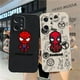 thumbnail image 2 of Case For OPPO FIND X6 X3 REALME X7 X50 RENO 2 4Z 4 6 Lite 5Z 5F 4G 5G PRO Liquid Silicone Case Marvel's Spider-Man Deadpool, 2 of 5