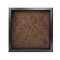thumbnail image 2 of 20x20 Shadow Box Frame In Black With A 1 3/4" Usable Depth Includes Brown Suede Acid-Free Backing,, 2 of 6