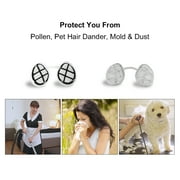 Super Defense Nasal Filters for Reducing Allergens, Dust, Mold, and PM2.5 Air Pollution