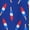 Sodalite Blue, variant on Men's Printed Bomb Pops Cabana Shirt with Short Sleeves, Sizes S-3XL