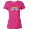 thumbnail image 3 of Inktastic Rainbow Women's T-Shirt, 3 of 5