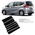 thumbnail image 3 of Side Door Window Cover, Anti Wear Anti Aging High Temperature Resistance Easy Installation Window Door B Column Panel 6 Pcs  For Freed GB3, 3 of 8
