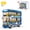 Wange 3970 Blue Double-Decker Bus 257 Pieces [Exquisite Gift Box], variant on 436 PCS Red City Sightseeing Double Decker Bus Building Blocks, Ages 6+