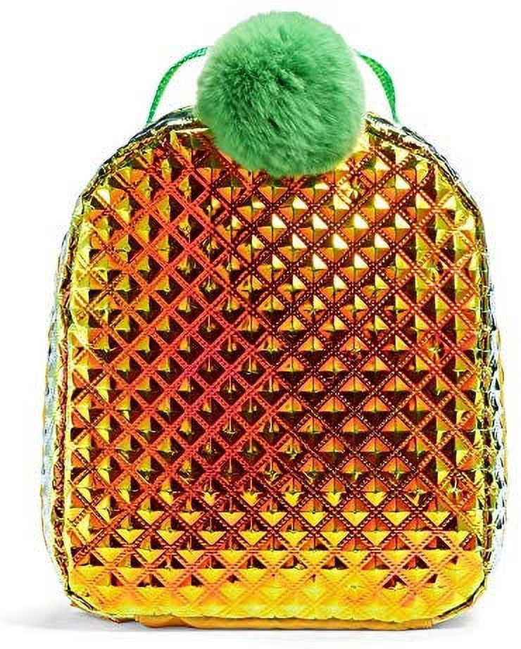 Fit+Fresh Insulated Lunch Box for Kids, Lunch Box for Girls, Lunch Box for Boys, Novelty Pineapple
