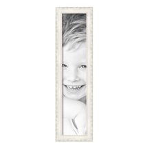 ArtToFrames 6" x 28" Classic White Picture Frame, 6x28 inch White Wood Poster Frame (WOM-5004),  Pack