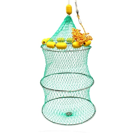 11 Floats Collapsible Floating Keeper Net 3 Tiers Practical Durable ...