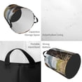 thumbnail image 2 of Balery Cat In Sun Hat Cesta de ropa redonda con asas, impermeable, independiente, para ropa, juguetes, dormitorio y familia-Medium, 2 of 6