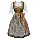 thumbnail image 3 of Vestido Dirndl Alemán para Mujer, Disfraz de Oktoberfest Bávaro para Halloween y . Verde M, 3 of 10
