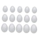 thumbnail image 2 of Huevos de Pascua Pintables Versátiles Suaves Blancos Sin Terminar Artesanía de Huevos de Espuma Manualidades 15 piezas mixtas, 2 of 7