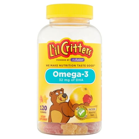 L'il Critters Omega-3 Gummy Fish, 120 ct