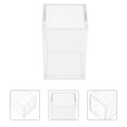 thumbnail image 2 of Miangastore Stationery Boxes Acrylic 2Pack 2.6X2.6X3.9In, 2 of 8