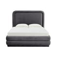 thumbnail image 3 of TOV Furniture Briella Velvet Upholstered Platform Bed, 3 of 4