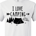 thumbnail image 4 of Inktastic I Love Camping- Tent and Trees T-Shirt, 4 of 5
