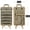 Khaki, variant on Tool Roll Up Bag, Heavy Duty Tool Bag Organizer with Detachable Tool Pouches & Multiple Pockets, Waterproof Motorcycle Tool Roll for Mechanic & Electrician, Gift for Men Him Dad