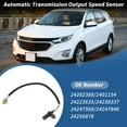 thumbnail image 2 of Sensores de velocidad de salida de transmisión automática Unique Bargains No.24262388 para Chevrolet Equinox 3.6 2013-2017, para Chevy Malibu 3.6 2008-2012, para GMC Acadia 3.6 2007-2019, 2 of 7