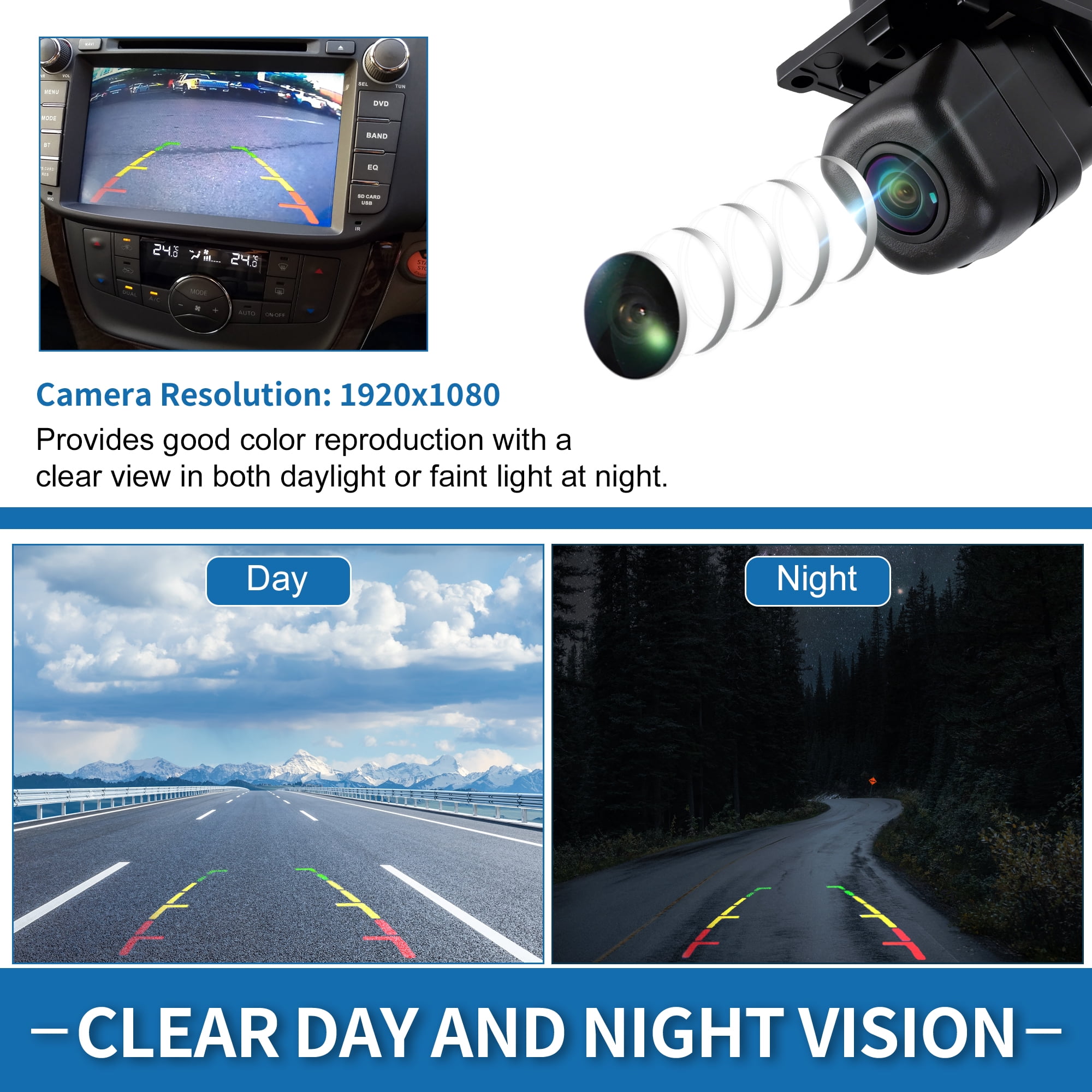 Unique Bargains Rear View Camera for Hyundai Tucson 2019 2020 2021 Backup Camera