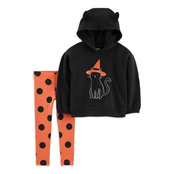 Carter's Child of Mine Toddler Girl Halloween Outfit Set, 2-Piece, Sizes 2T-5T