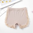 thumbnail image 2 of zbxnLI Girls Biker Shorts Lace Trim Cute Shorts Under Dress Shorts Elastic Waist Dance Shorts Little Girls, 2 of 5