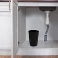 thumbnail image 4 of HOLD N’ STORAGE Set of 2 Small Trash Can with Open Top for Compact and Tight Spaces – 1.58 Gallon Capacity, Glossy Black, 4 of 9