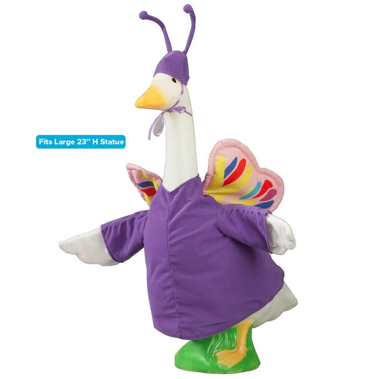 Gaggleville Butterfly Goose Outfit, Fits Large 23