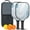 Black-4, variant on Pickleball Paddles Set Of 2, Fiberglass Surface, Liquid & Marble Print, 4 Balls & Bag