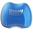 thumbnail image 1 of kurtrusly Denture Bath Box Plastic Tool Mouth-guard Artificial Tooth Holder Lightweight Convenient False Case Using Supplies Light Blue, 1 of 7