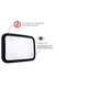 thumbnail image 4 of Espejo retrovisor para bebe extra grande Malubero Malu350, 4 of 4
