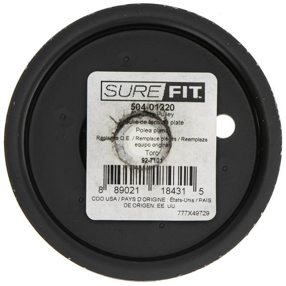 SureFit Flat Idler Pulley Toro 92-7101 MTD 756-0515 Lawn Tractors 416 417 419