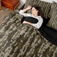 thumbnail image 4 of Castle Fairy Vintage Camouflage Twin Bedding Sets,Geometric Camo Bedding Comforter Set, 4 of 8