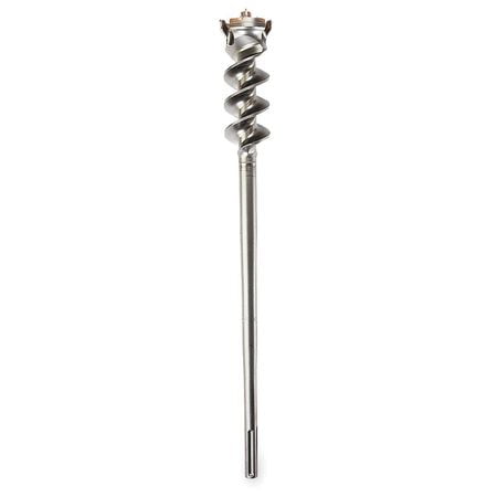 - SDS Max (R) Hammer Drill Bit, SDS Max, 2-1/2x24 In BOSCH HC6521