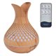 thumbnail image 4 of Difusor de aceites esenciales, apagado automático, poco ruido, 7 luces, humidificador de madera con Control remoto para el hogar y la Oficina, 100?240VUS, 4 of 8