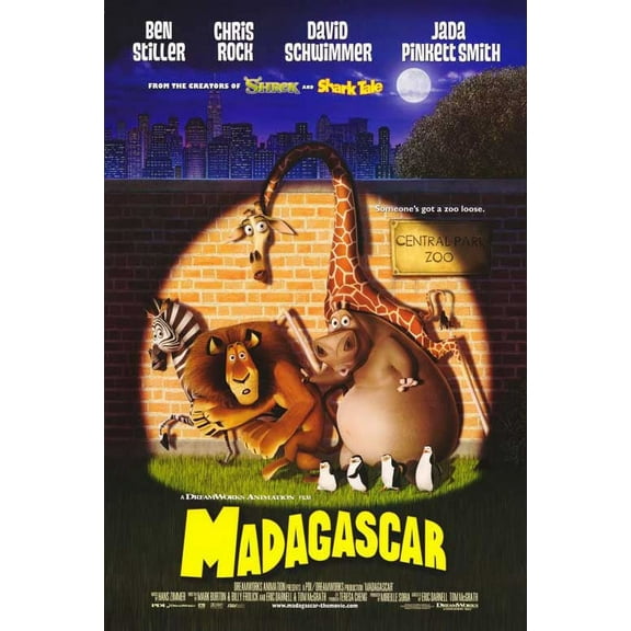 Madagascar Movie Poster Print (11 x 17) - Item # MOVIF1129