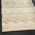 thumbnail image 3 of SAFAVIEH Natura Carly Geometric Runner Rug, Beige/Ivory, 2'3" x 5', 3 of 6