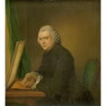 thumbnail image 2 of Jacobus Buys 20x22 Gold Ornate Framed and Double Matted Museum Art Print Titled - Portrait of Cornelis Ploos Van Amstel (1766), 2 of 4