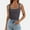 Dark Gray, variant on MESSUEN Womens Tank Top Womens Tank Tops Cropped Square Neckline Crop Sleeveless Patchwork Camisole Summer Outer Vest Blouses for Women Dressy Casual Basics Womens Tank Tops Army Green L