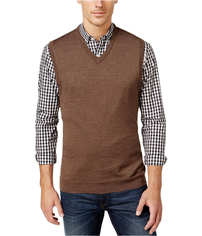 mens sweater vest walmart