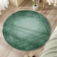 thumbnail image 5 of SIXHOME 6'x6' Round Rugs for Living Room Abstract Gradient Rugs Machine Washable Rugs Ultra Soft Neutral Carpet Rugs for Bedroom Dining Room Office Playroom Modern Home Decor Non Slip Rug Sage, 5 of 8
