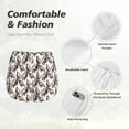 thumbnail image 4 of KLL Chickens Peck Grain Pattern Shorts Women,Athletic Shorts High Waisted Running Shorts Pocket Sporty Short Gym Elastic Workout Shorts-Medium, 4 of 7