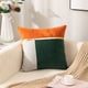 thumbnail image 3 of Funda de almohada con costuras de terciopelo de tres colores, funda de almohada creativa para sofá para el hogar, 3 of 6