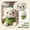 E, variant on Toddler Toys, Fat Seal Plush Toy Series, Soft Polyester Fabric, Desk Pet Pencil Palm Pal Display, White, 1 Pack